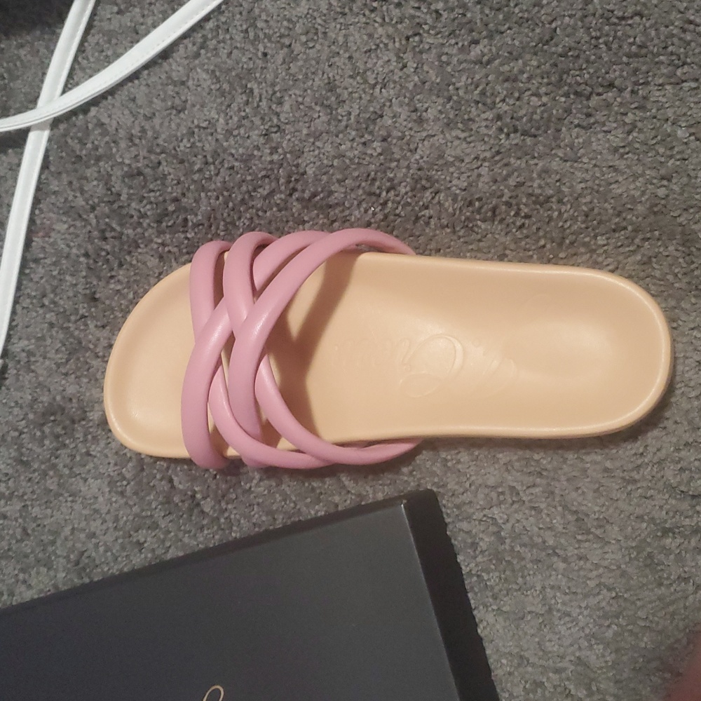 🆕 {J.CREW} Pacific Cushy Leather Strap Sandals